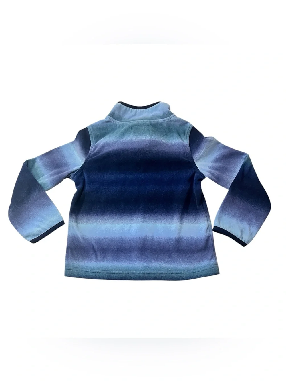 OshKosh B'gosh Blue Ombre Quarter-Zip Fleece Pullover